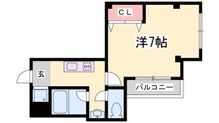 MASANI三宮の間取り画像