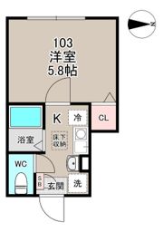 ASCOT蒲田の間取り画像