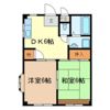 メゾン長栄Ⅱの間取り画像
