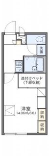 レオパレスブランドールの間取り画像