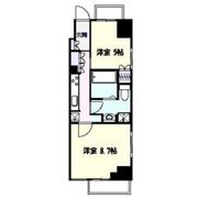 ジェノビア浅草橋グリーンヴェールの間取り画像