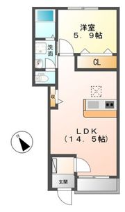 ボヌール．i Ⅲの間取り画像