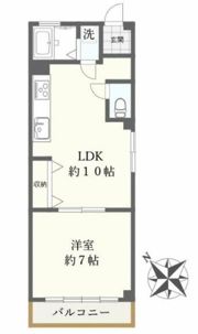 東横レジデンスの間取り画像