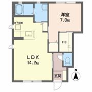 ブランシェ川内 Ⅱ番館の間取り画像