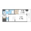 セレニテ新大阪グランデ ミリューの間取り画像
