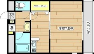 カーサスペリオーレⅠの間取り画像