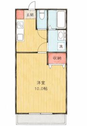 コンフォート33の間取り画像