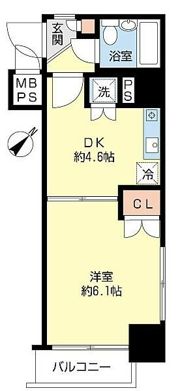 ビバリーホームズ越中島の間取り画像