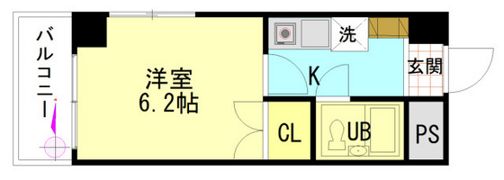センテニアル横川の間取り画像