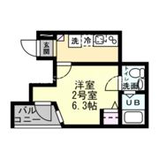 ベイルーム横須賀中央の間取り画像
