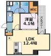BRAVE常磐町Ⅱの間取り画像