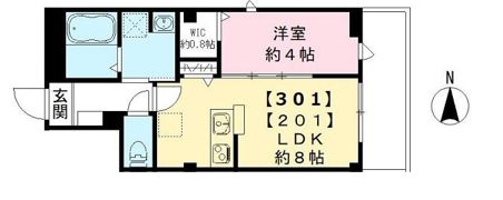 Maison Blanche Nagaiの間取り画像