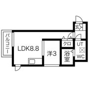 カーサ荒巻中央の間取り画像