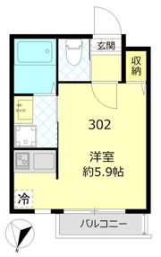 REMASA大井町の間取り画像