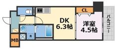 クローバー・レジデンス城東放出の間取り画像