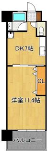 コンプレート古船場の間取り画像