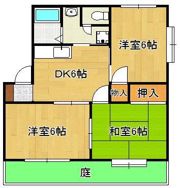 レジデンスAの間取り画像