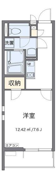 クレイノファミーユSの間取り画像