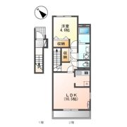 プランドール・三津屋の間取り画像