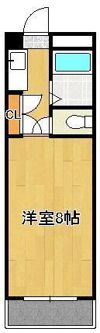 折尾自由ヶ丘センチュリー21 109の間取り画像