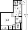 K&K Dream 今池の間取り画像