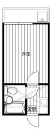 ロジューマン築地の間取り画像