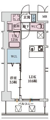 スプランディッドⅨの間取り画像