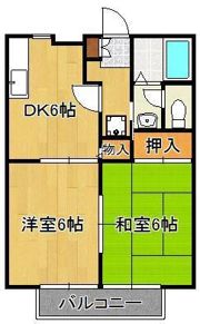 ビーライン中井口IIの間取り画像