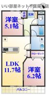 ソルグランデの間取り画像