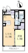ヴィヴァーチェ阿見の間取り画像