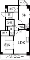 ランパート池場の間取り画像