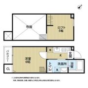ミントグリーンの間取り画像