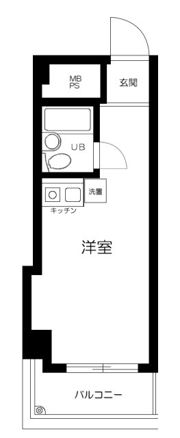 グレイス旗の台の間取り画像