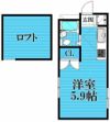 アップルハウス弘明寺2の間取り画像