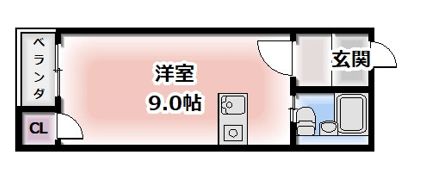 ラフォーレJの間取り画像