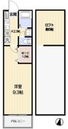 コンフォルト東伏見の間取り画像