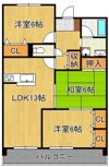 マキシム足立の間取り画像