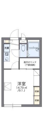 レオパレスKENの間取り画像