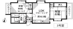 オークヒル領家の間取り画像