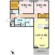 サンセール問屋町Ⅱの間取り画像