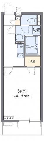 クレイノアイリス鶴ヶ峰の間取り画像