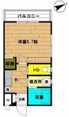 フォンテーヌ六浦の間取り画像