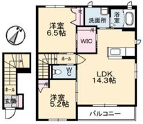 T’Sハウス A棟の間取り画像