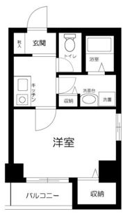 ローズマンションミヤハラの間取り画像