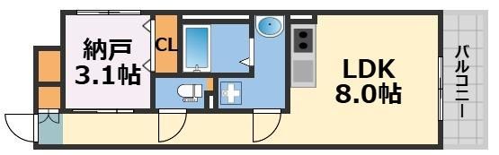 （仮称）S-MOVE大阪鶴見の間取り画像