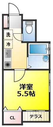 トリニティハイムの間取り画像