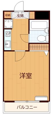 ラレーブ日野の間取り画像