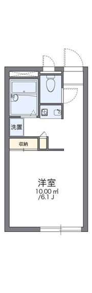 レオパレスFLOWERHILLⅡの間取り画像