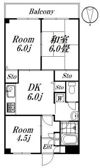 ヒルトップマンションの間取り画像