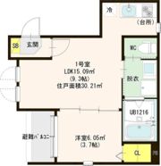 アルカーサ道徳新町の間取り画像